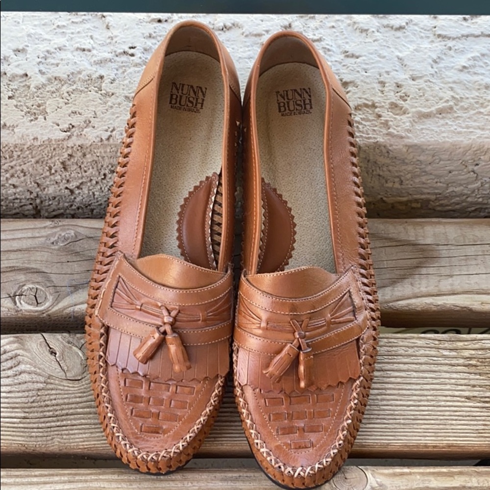 Nunn Bush Manning Tassel Loafer Brown Sz 13